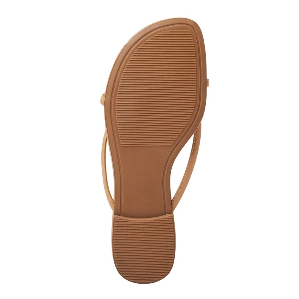 A NEW DAY Women's Bri Thong Ball easy on & off tan sandals size 11 - Picture 5 of 6